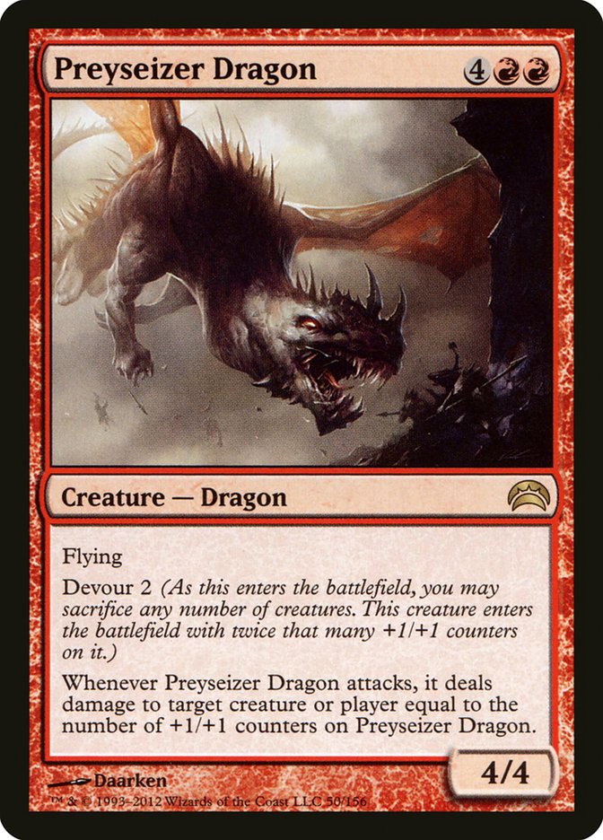 Preyseizer Dragon [Planechase 2012] | Card Merchant Takapuna