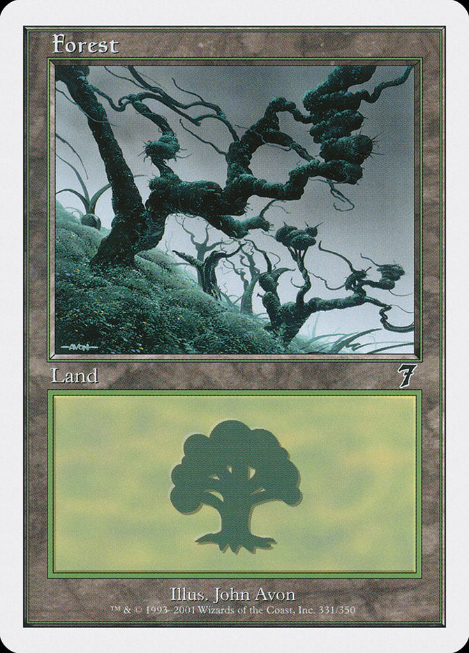 Forest (331) [Seventh Edition] | Card Merchant Takapuna