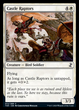 Castle Raptors [Time Spiral Remastered] | Card Merchant Takapuna