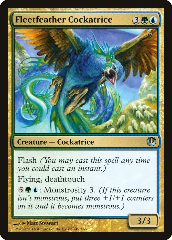 Fleetfeather Cockatrice [Journey into Nyx] | Card Merchant Takapuna