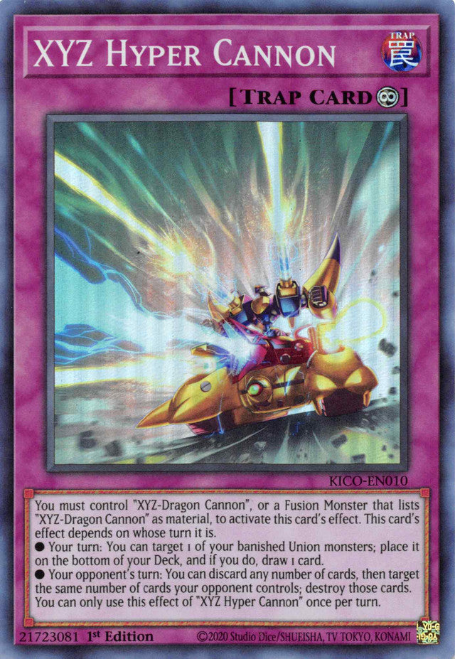 XYZ Hyper Cannon (Super Rare) [KICO-EN010] Super Rare | Card Merchant Takapuna