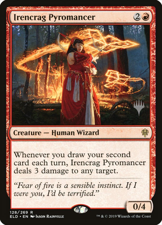 Irencrag Pyromancer (Promo Pack) [Throne of Eldraine Promos] | Card Merchant Takapuna