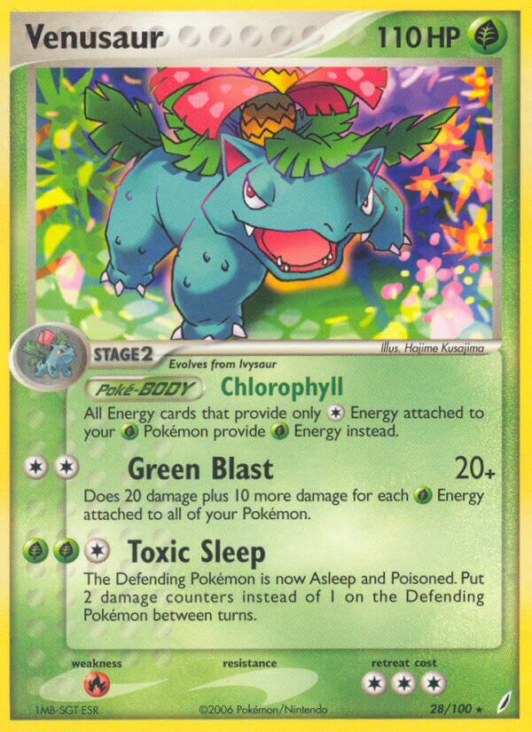 Venusaur (28/100) (Theme Deck Exclusive) [EX: Crystal Guardians] | Card Merchant Takapuna