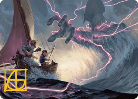 Hall of Storm Giants Art Card (Gold-Stamped Signature) [Dungeons & Dragons: Adventures in the Forgotten Realms Art Series] | Card Merchant Takapuna