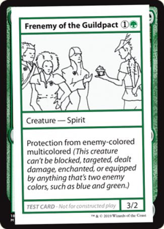 Frenemy of the Guildpact (2021 Edition) [Mystery Booster Playtest Cards] | Card Merchant Takapuna