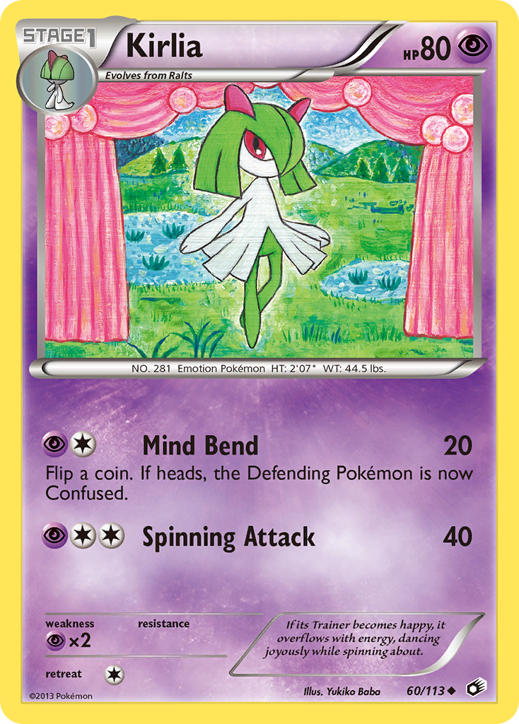 Kirlia (60/113) [Black & White: Legendary Treasures] | Card Merchant Takapuna