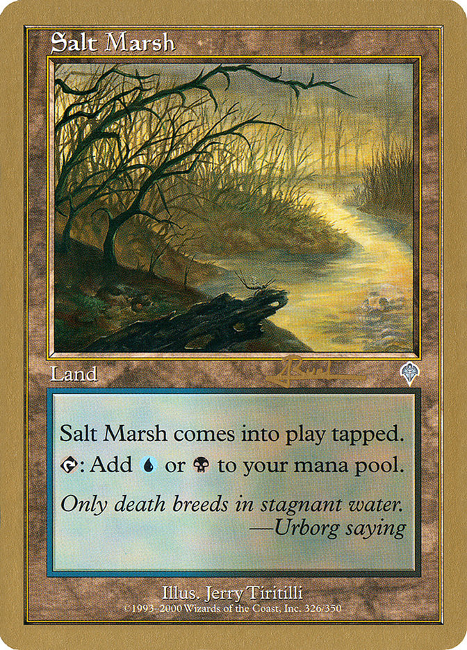 Salt Marsh (Antoine Ruel) [World Championship Decks 2001] | Card Merchant Takapuna