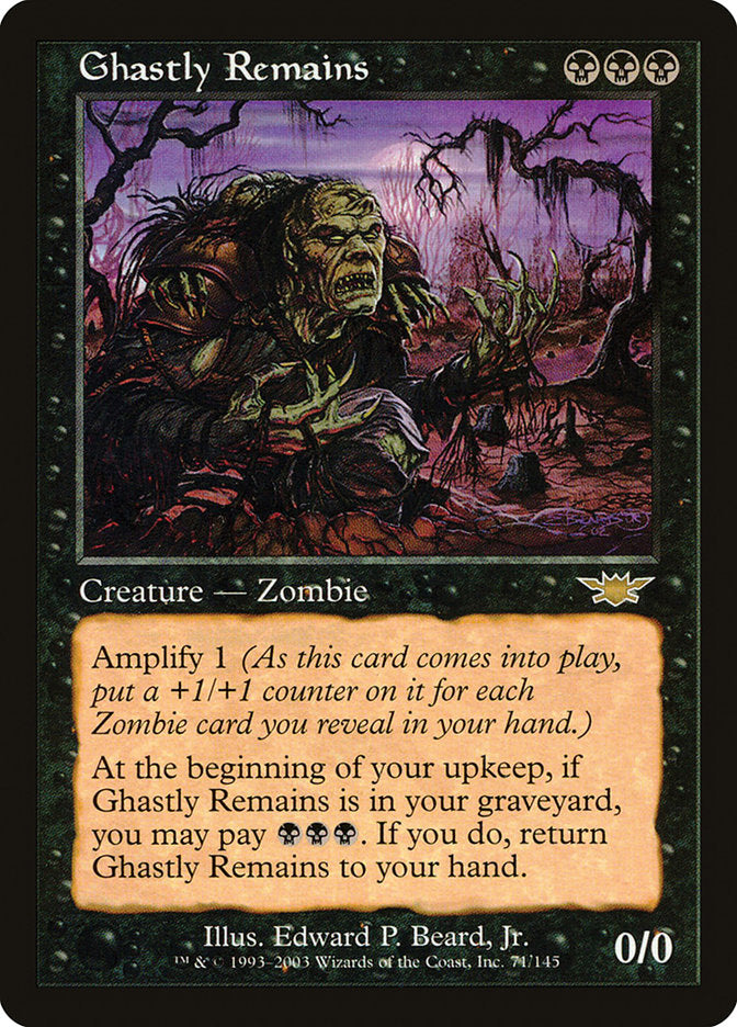 Ghastly Remains [Legions] | Card Merchant Takapuna