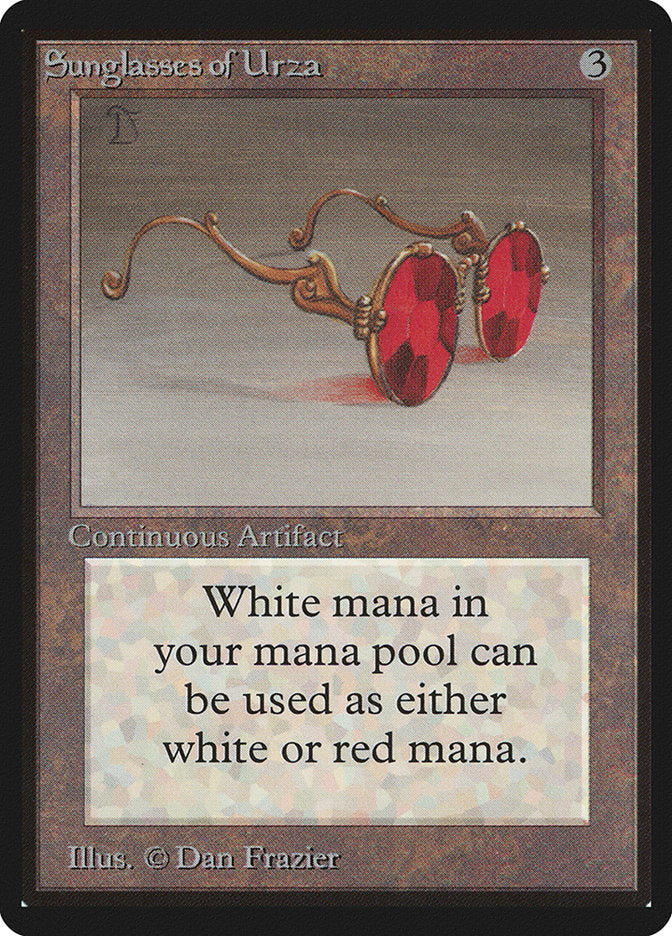 Sunglasses of Urza [Beta Edition] | Card Merchant Takapuna