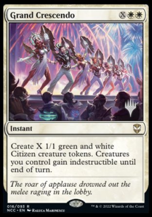 Grand Crescendo (Promo Pack) [Streets of New Capenna Commander Promos] | Card Merchant Takapuna