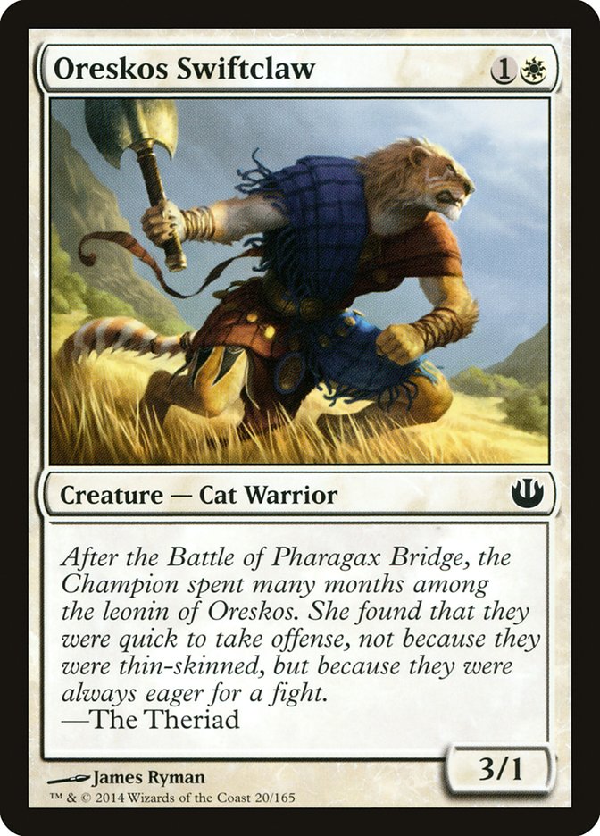 Oreskos Swiftclaw [Journey into Nyx] | Card Merchant Takapuna