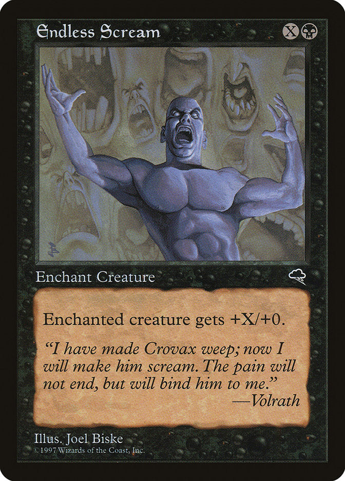 Endless Scream [Tempest] | Card Merchant Takapuna