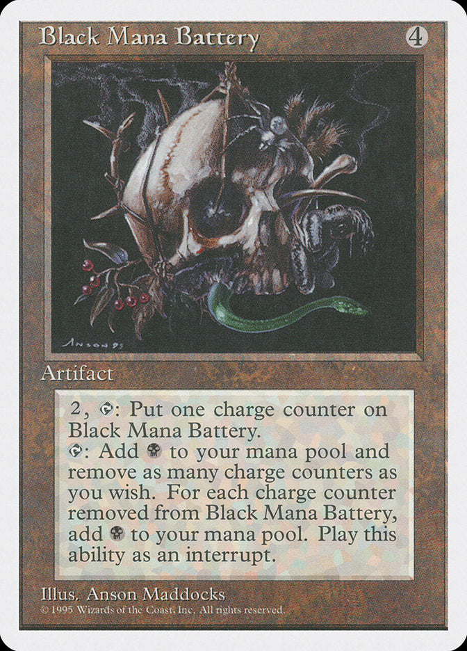 Black Mana Battery [Fourth Edition] | Card Merchant Takapuna