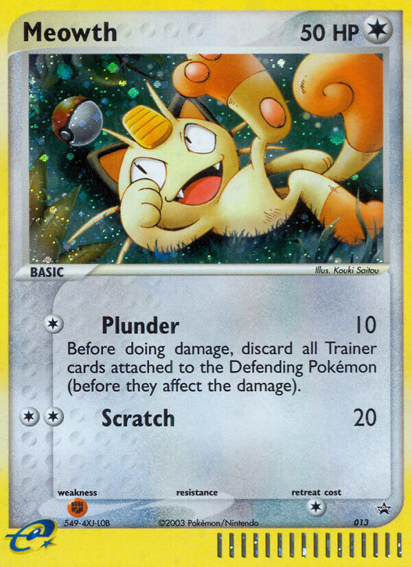 Meowth (013) [Nintendo: Black Star Promos] | Card Merchant Takapuna