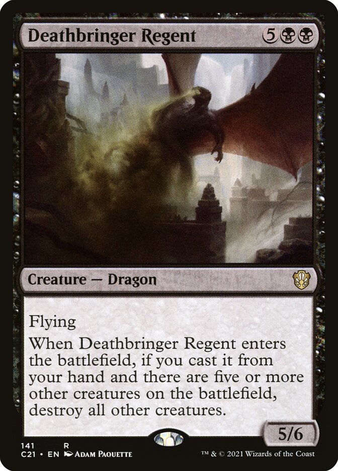 Deathbringer Regent [Commander 2021] | Card Merchant Takapuna