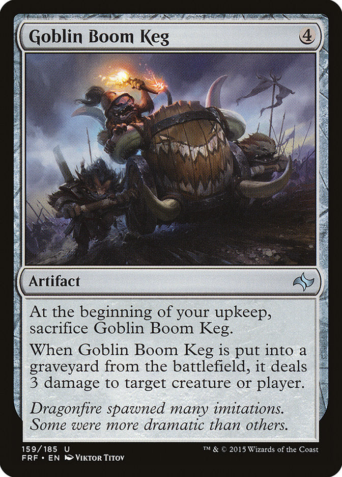 Goblin Boom Keg [Fate Reforged] | Card Merchant Takapuna