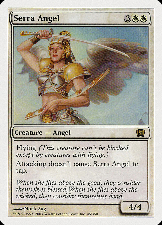 Serra Angel [Eighth Edition] | Card Merchant Takapuna