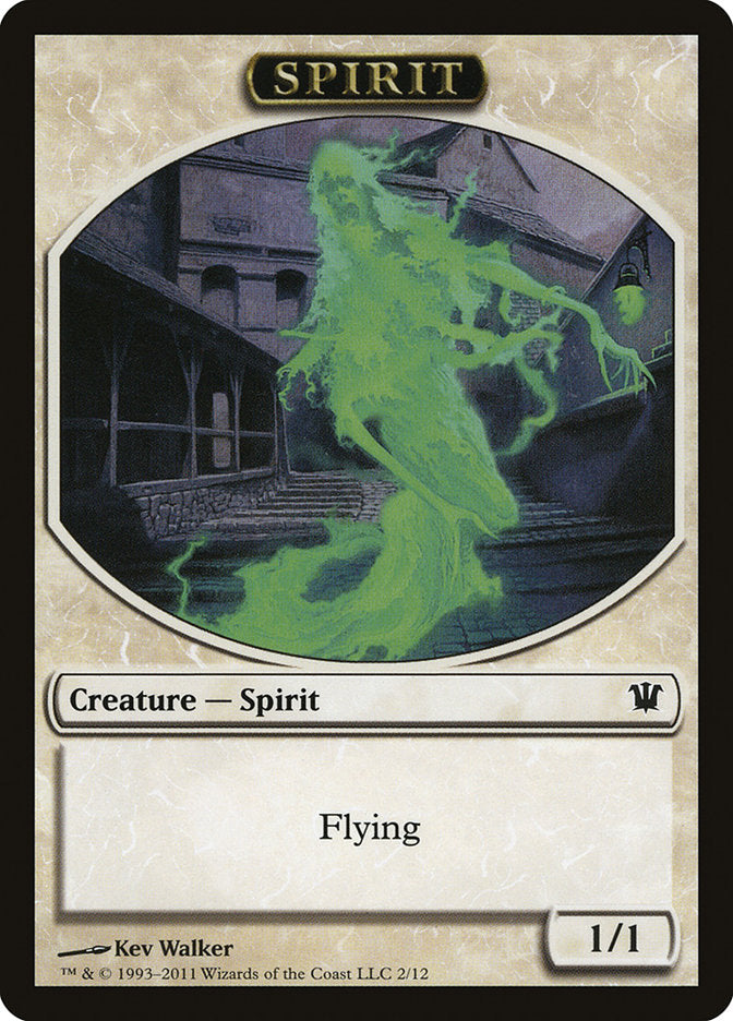 Spirit Token [Innistrad Tokens] | Card Merchant Takapuna