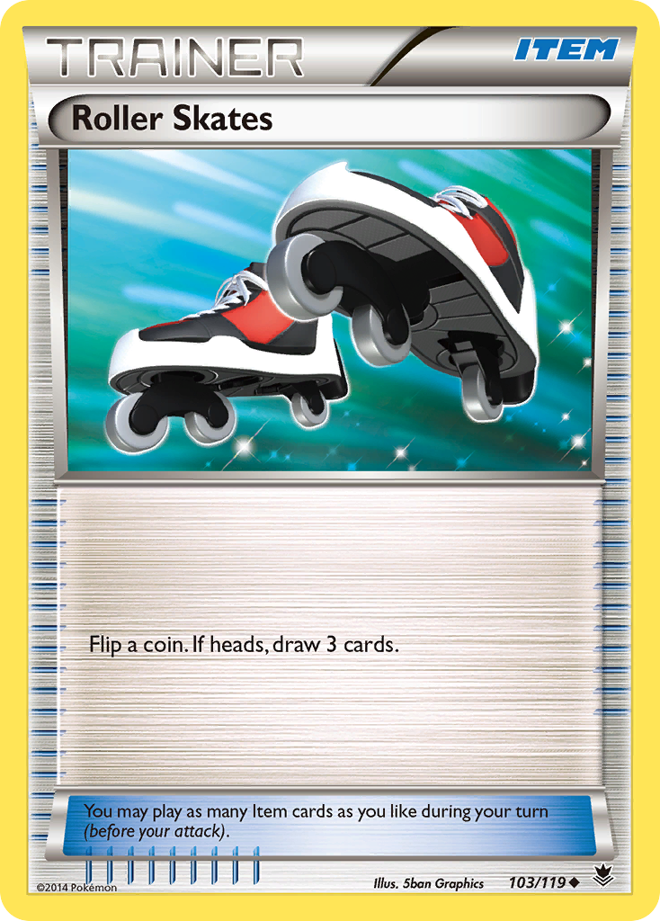 Roller Skates (103/119) [XY: Phantom Forces] | Card Merchant Takapuna