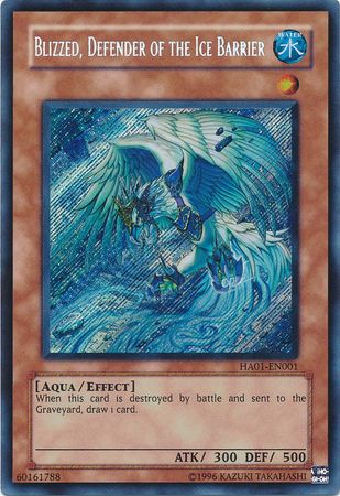 Blizzed, Defender of the Ice Barrier [HA01-EN001] Secret Rare | Card Merchant Takapuna