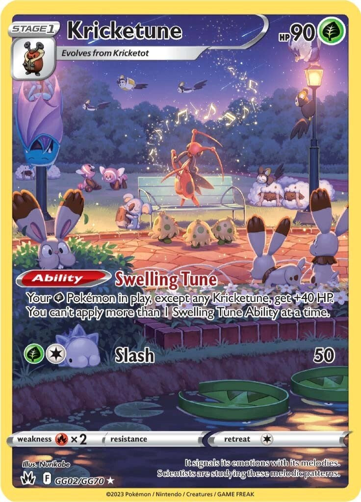 Kricketune (GG02/GG70) [Sword & Shield: Crown Zenith] | Card Merchant Takapuna