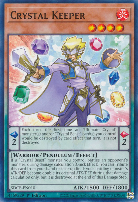 Crystal Keeper [SDCB-EN010] Common | Card Merchant Takapuna