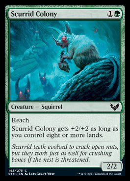 Scurrid Colony [Strixhaven: School of Mages] | Card Merchant Takapuna