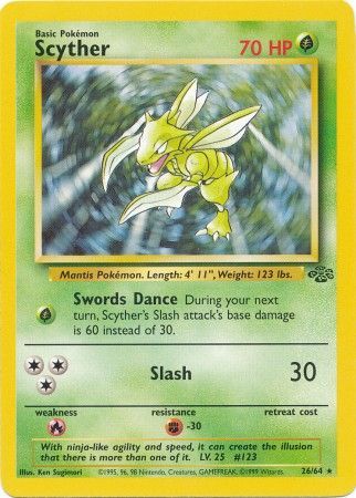 Scyther (26/64) [Jungle Unlimited] | Card Merchant Takapuna