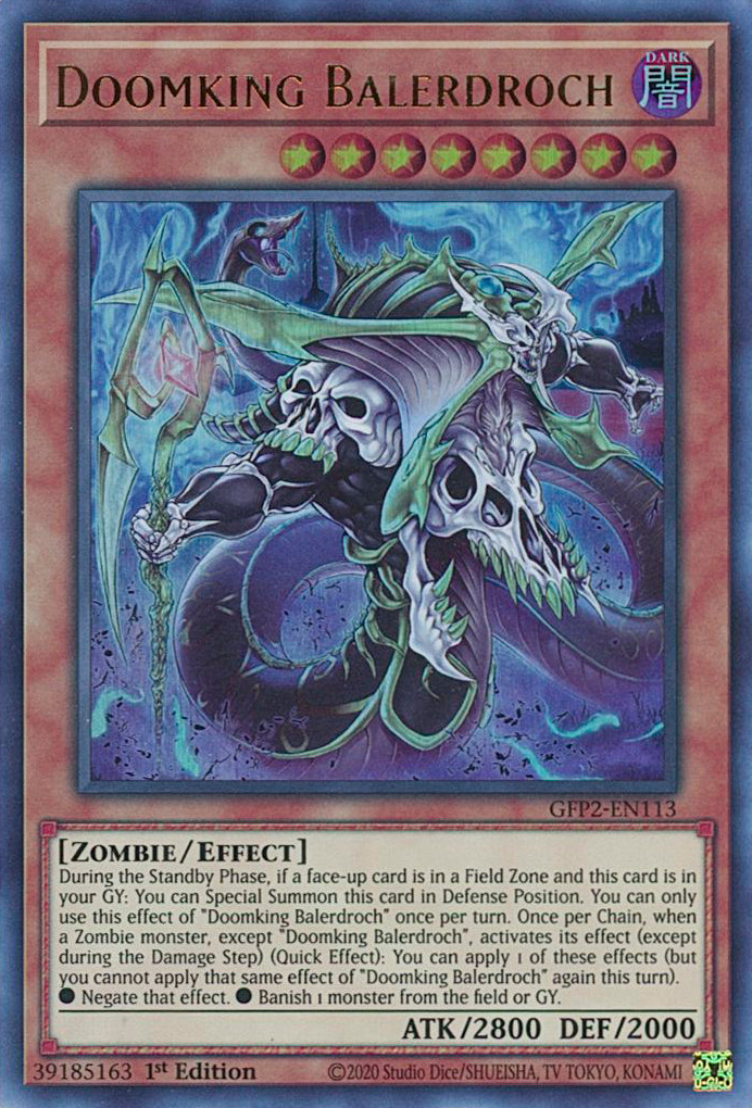 Doomking Balerdroch [GFP2-EN113] Ultra Rare | Card Merchant Takapuna