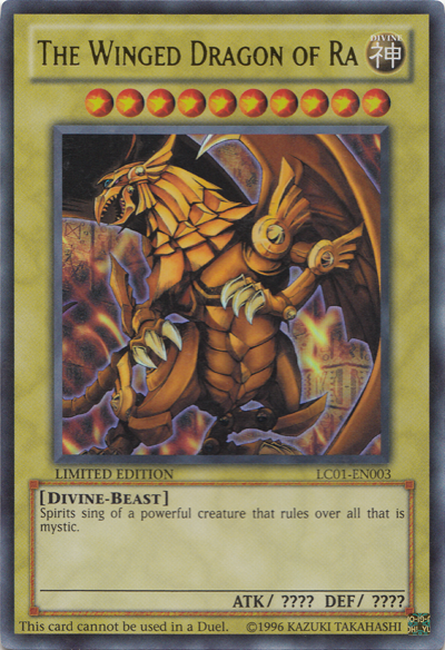 The Winged Dragon of Ra [LC01-EN003] Ultra Rare | Card Merchant Takapuna