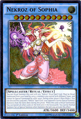 Nekroz of Sophia (UTR) [CROS-EN038] Ultimate Rare | Card Merchant Takapuna