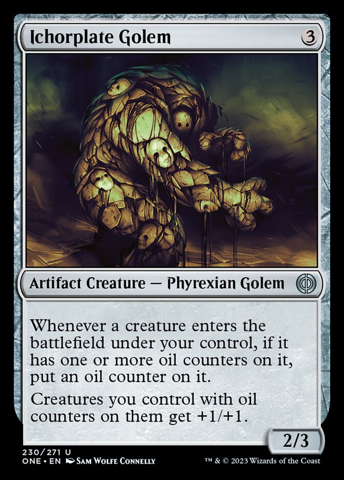 Ichorplate Golem [Phyrexia: All Will Be One] | Card Merchant Takapuna