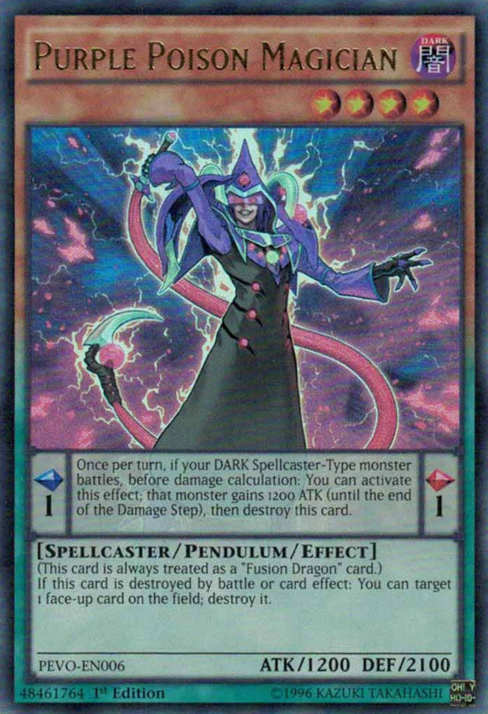 Purple Poison Magician [PEVO-EN006] Ultra Rare | Card Merchant Takapuna