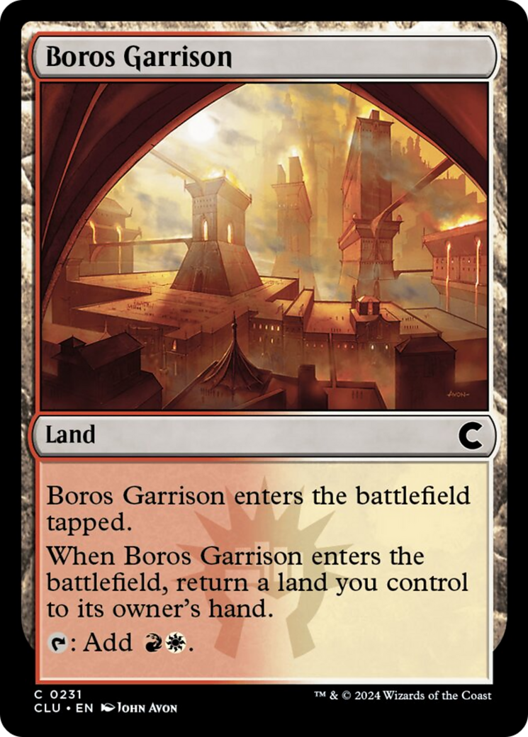 Boros Garrison [Ravnica: Clue Edition] | Card Merchant Takapuna