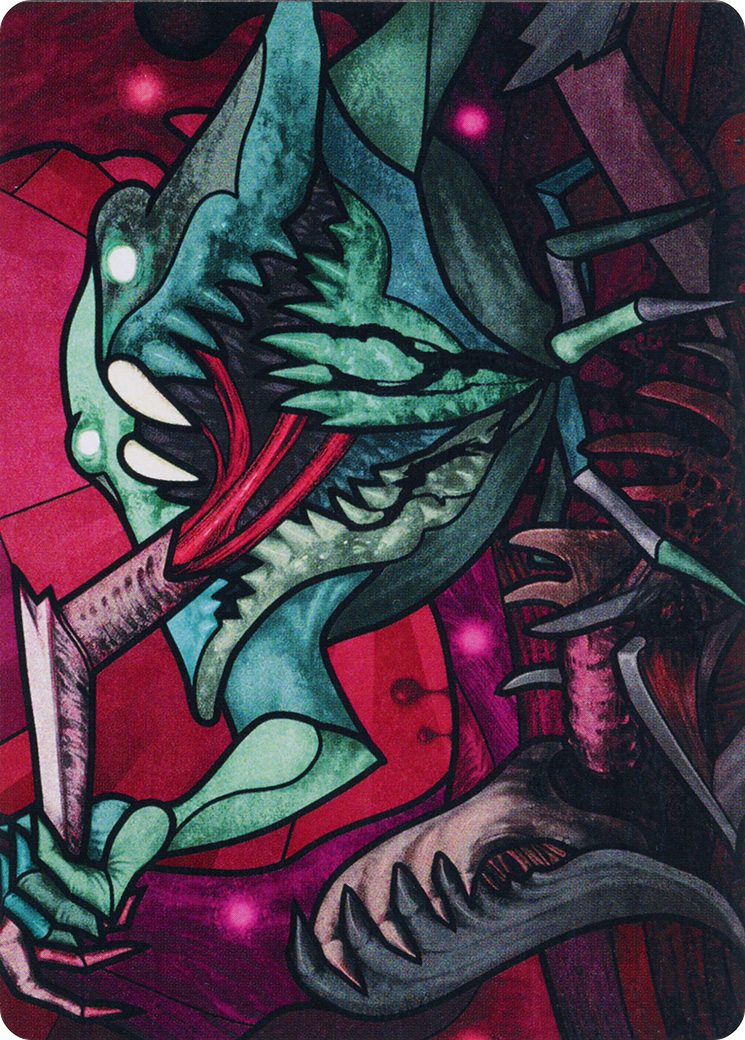 Yargle, Glutton of Urborg Art Card [March of the Machine Art Series] | Card Merchant Takapuna