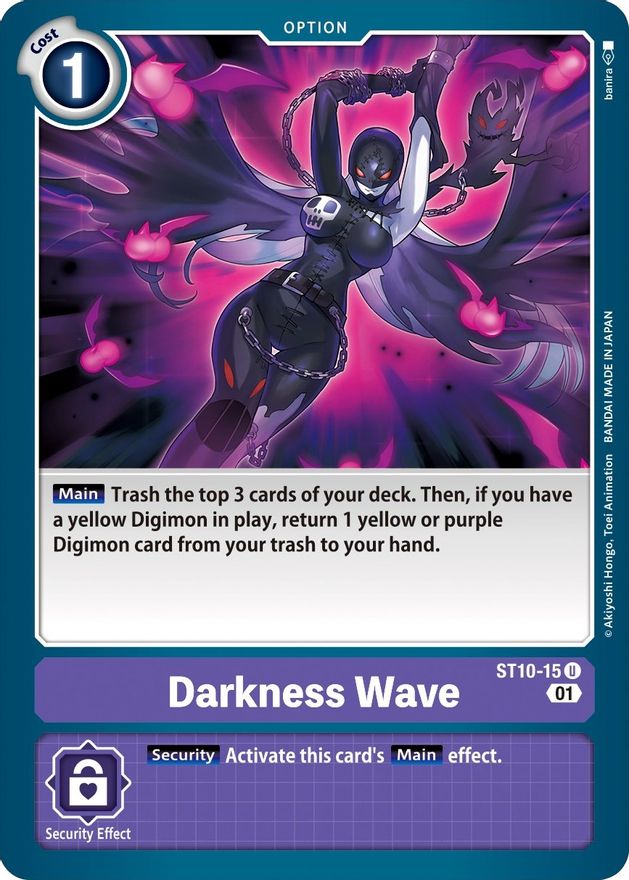 Darkness Wave [ST10-15] [Starter Deck: Parallel World Tactician] | Card Merchant Takapuna