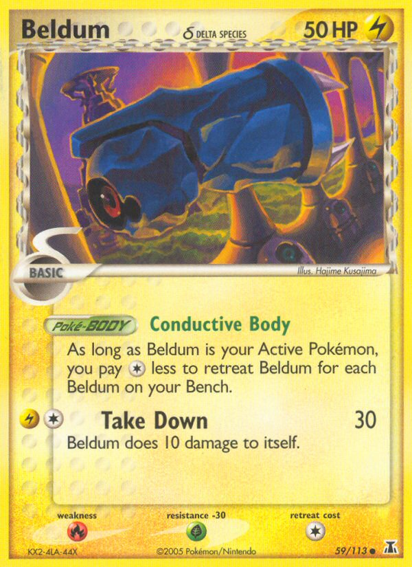 Beldum (59/113) (Delta Species) [EX: Delta Species] | Card Merchant Takapuna