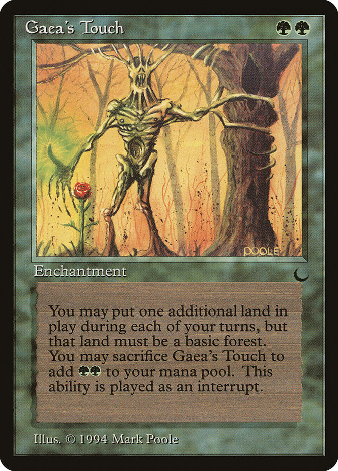 Gaea's Touch [The Dark] | Card Merchant Takapuna