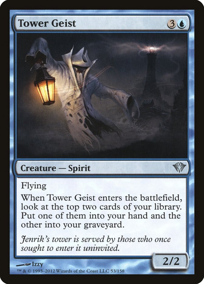 Tower Geist [Dark Ascension] | Card Merchant Takapuna