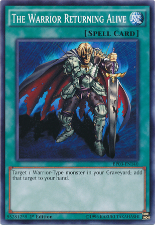 The Warrior Returning Alive [BP03-EN140] Common | Card Merchant Takapuna