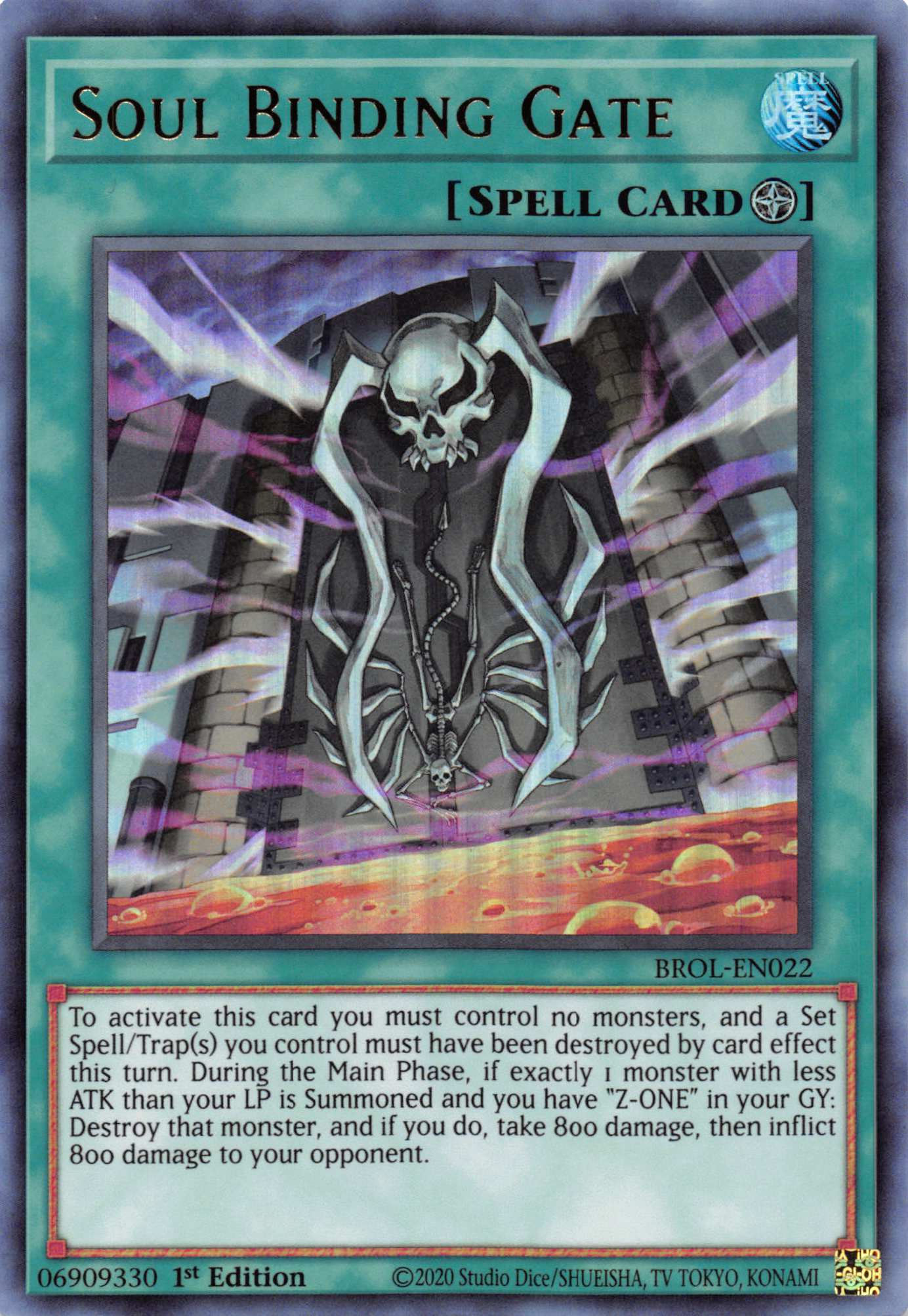 Soul Binding Gate [BROL-EN022] Ultra Rare | Card Merchant Takapuna