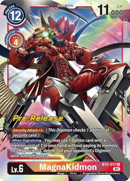 MagnaKidmon [BT6-017] [Double Diamond Pre-Release Cards] | Card Merchant Takapuna