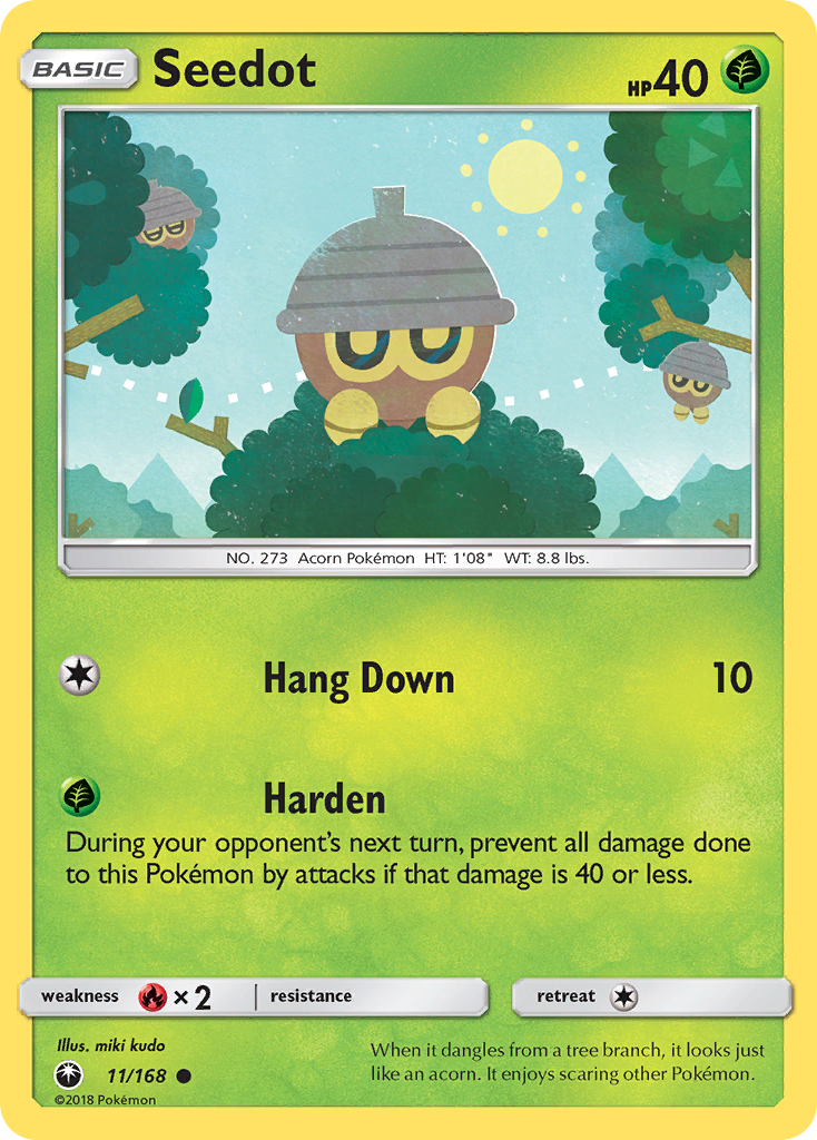 Seedot (11/168) [Sun & Moon: Celestial Storm] | Card Merchant Takapuna