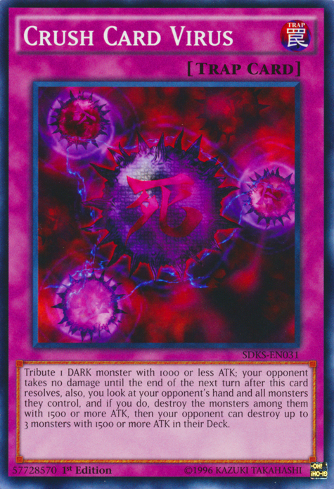 Crush Card Virus [SDKS-EN031] Common | Card Merchant Takapuna