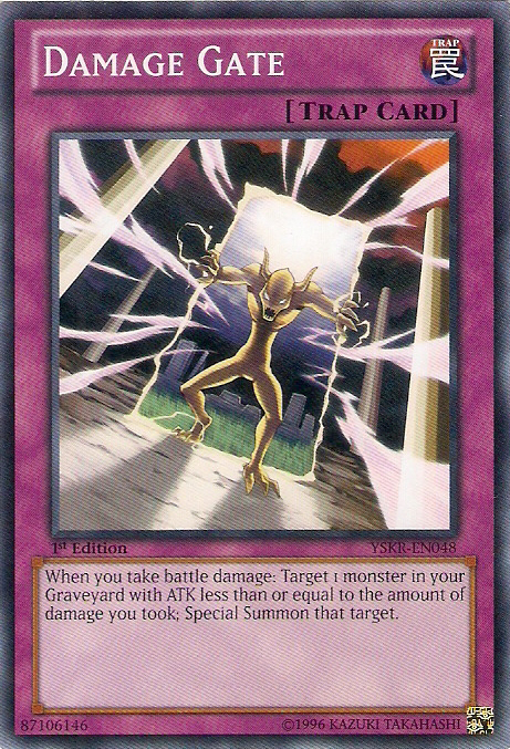 Damage Gate [YSKR-EN048] Common | Card Merchant Takapuna