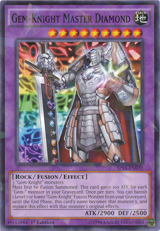 Gem-Knight Master Diamond [SP15-EN030] Shatterfoil Rare | Card Merchant Takapuna