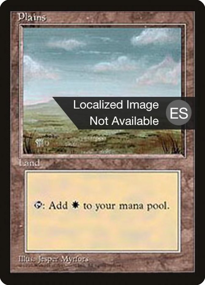 Plains (C) [Fourth Edition (Foreign Black Border)] | Card Merchant Takapuna