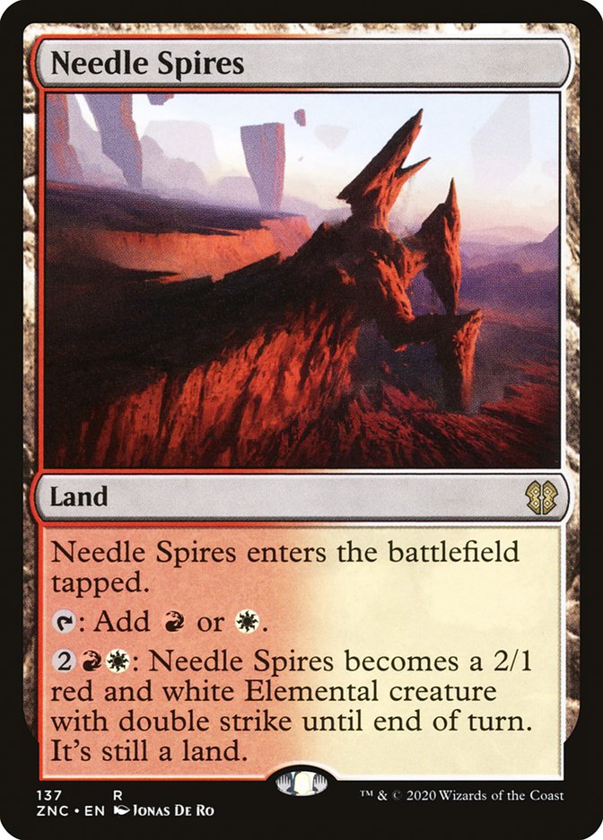 Needle Spires [Zendikar Rising Commander] | Card Merchant Takapuna