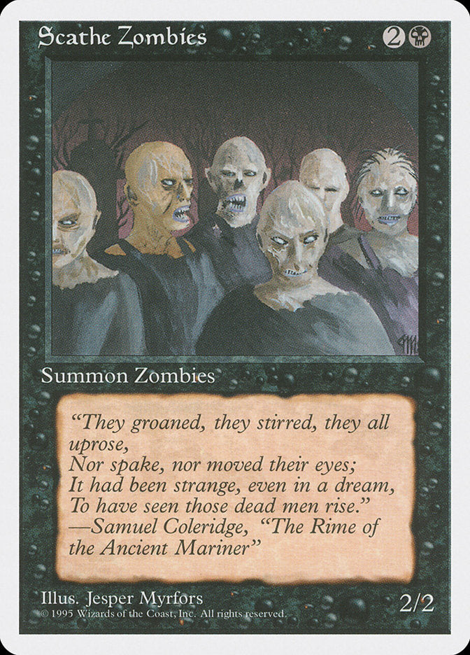 Scathe Zombies [Fourth Edition] | Card Merchant Takapuna