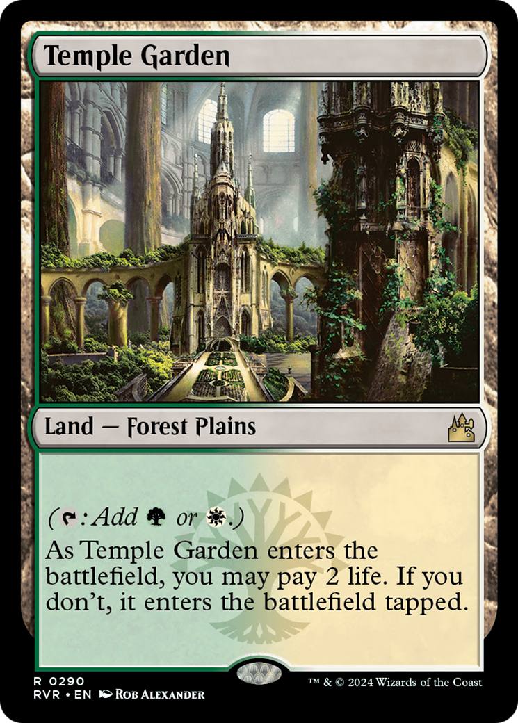 Temple Garden [Ravnica Remastered] | Card Merchant Takapuna